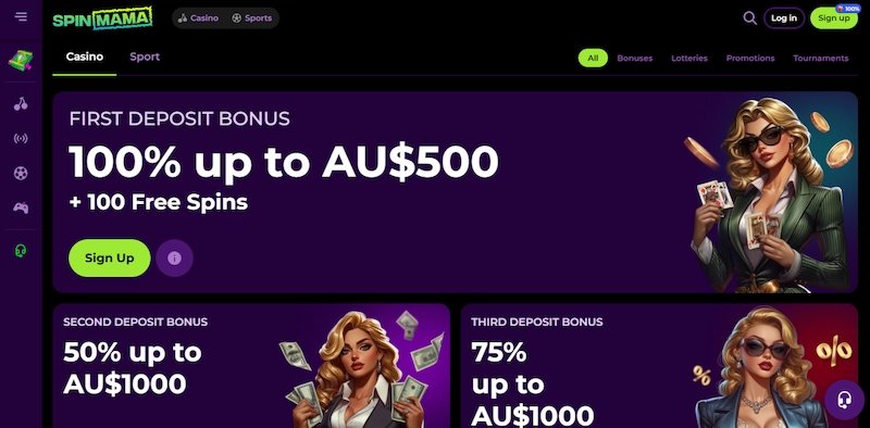 Spinmama official site in Global