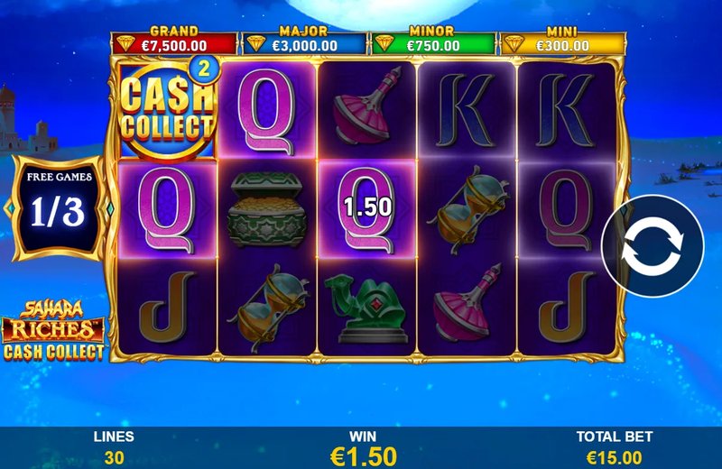 Mexico - sahara riches cash collect demo